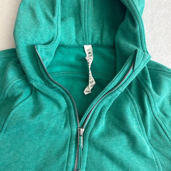 Lululemon Scuba Oversized 1/2 Zip Hoodie Heathered Maldives - Picture 5 of 10